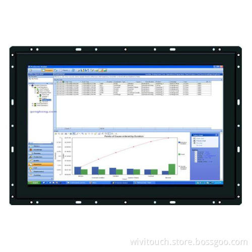 19 Inch Waterproof Saw Openframe Touch Screen Monitor